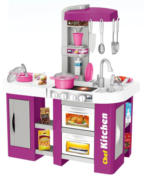 Deluxe Home Kitchen Role Play Toy Set With Lights & Sounds 927