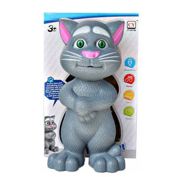 Interactive Talking Tom Toy with Music for Kids